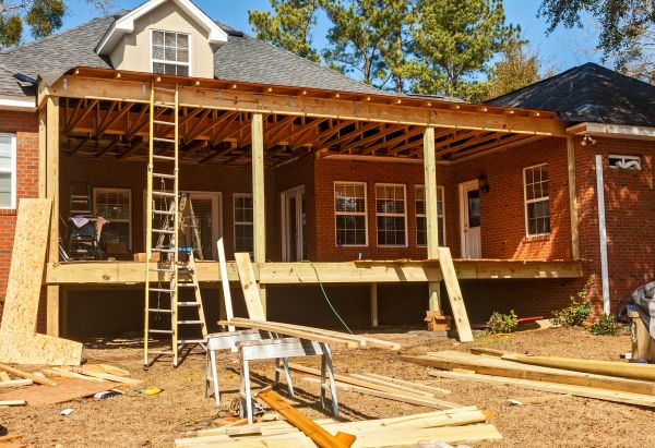 Porch Raising in Hopkins