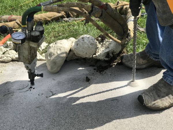 Patio Mudjacking in Hopkins